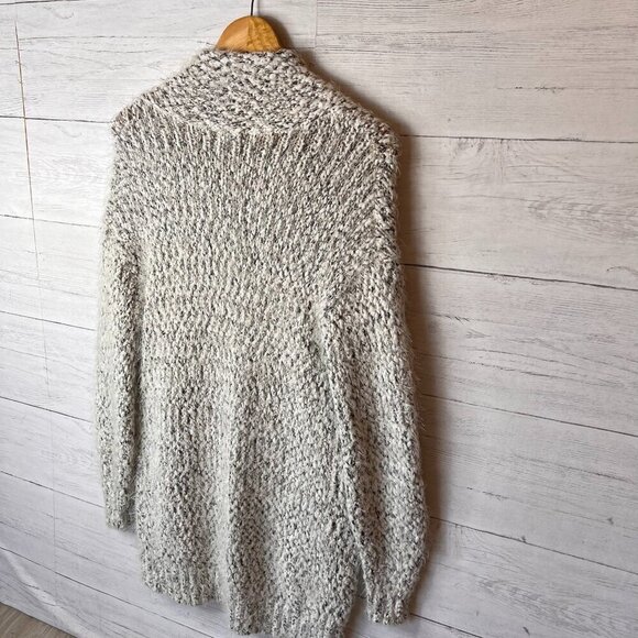 BP Cardigan Womens Size XS Super Soft Eyelash Marled Open Front Longline Sweater - Picture 12 of 15